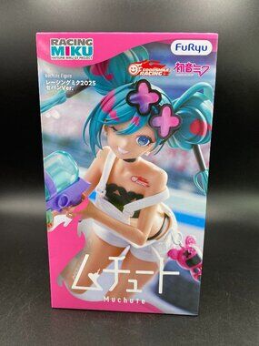 Hatsune Miku GT Project Muchute Figure Racing Miku 2025 Ver. FuRyu New Sealed